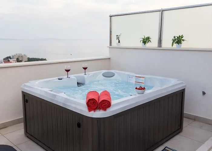 Bubbles Penthouse With Jacuzzi アパート *